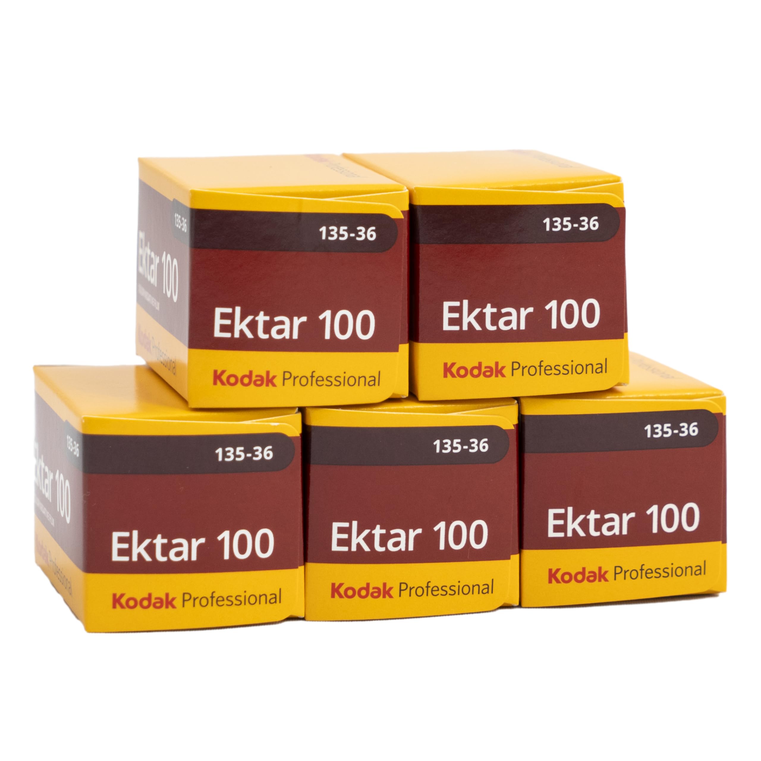 

Kodak Ektar 100 Color Negative Film, 35mm, 36 Exposures, 5-Pack, 9130454
