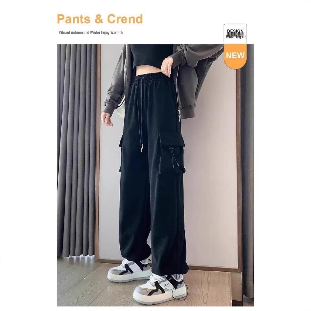 Women's High-Waisted Loose-Fit Cargo Pants - Autumn 2025 Collection