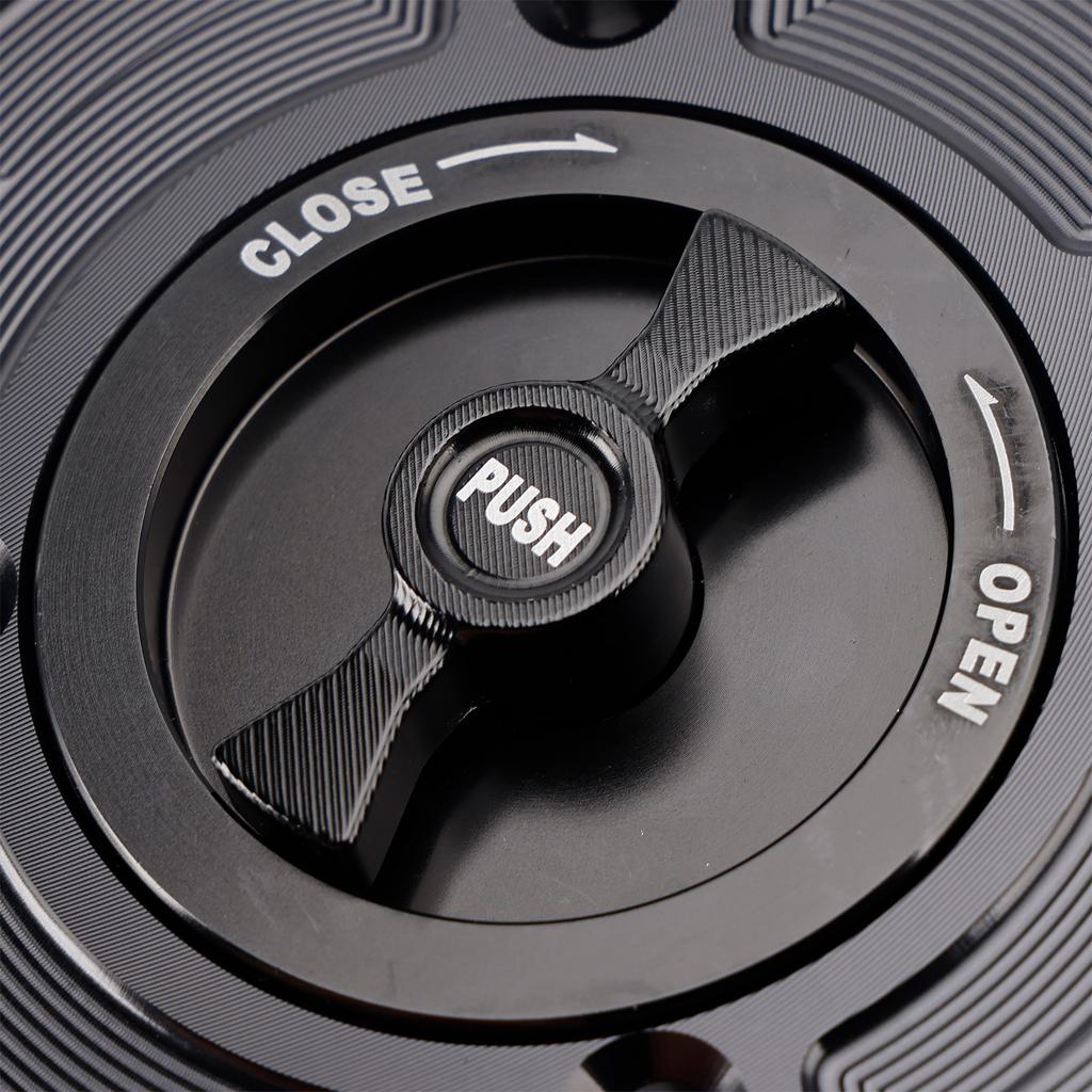 Quick Release Racing Fuel Gas Tank Cap For Kawasaki ZX-6R Ninja ZX636 2019-2025