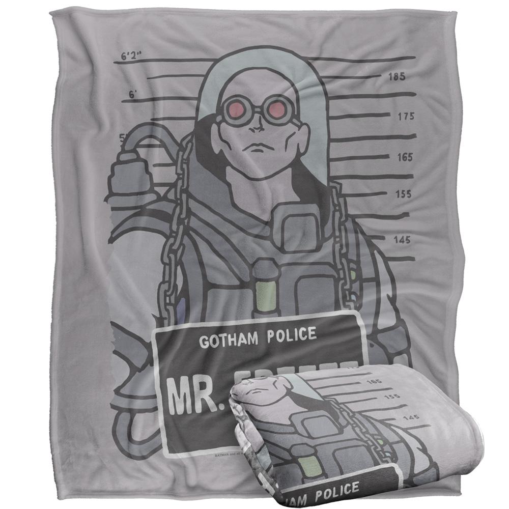 Batman Line Up Mr Freeze Blanket