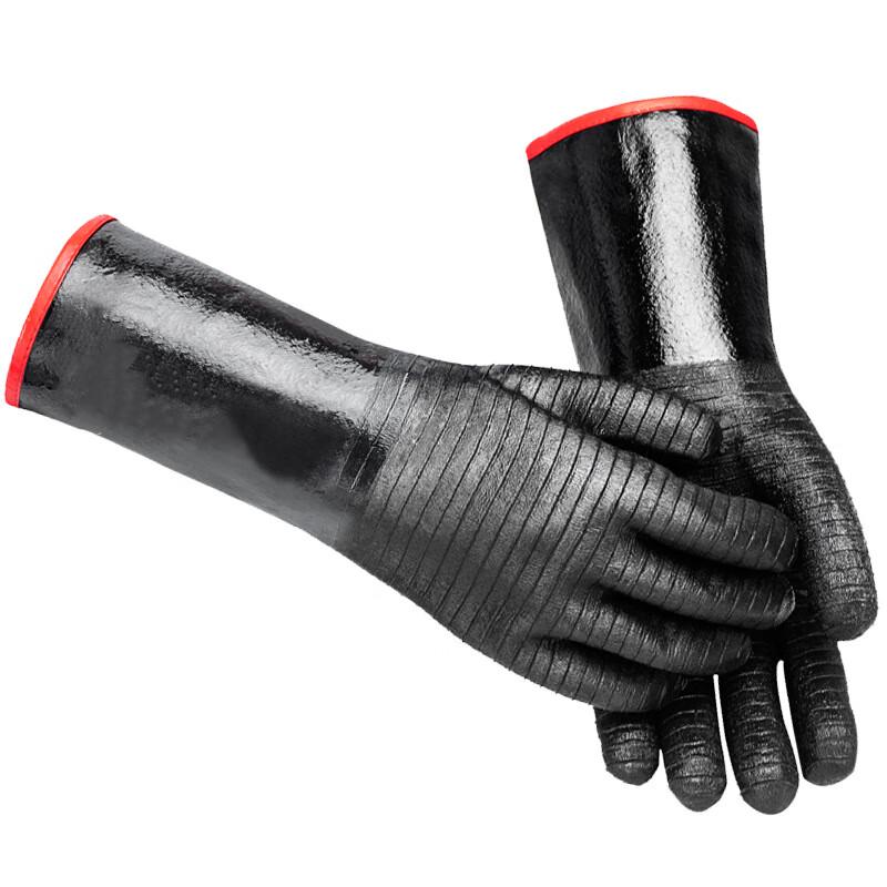Heavy-Duty Heat-Resistant Neoprene Gloves
