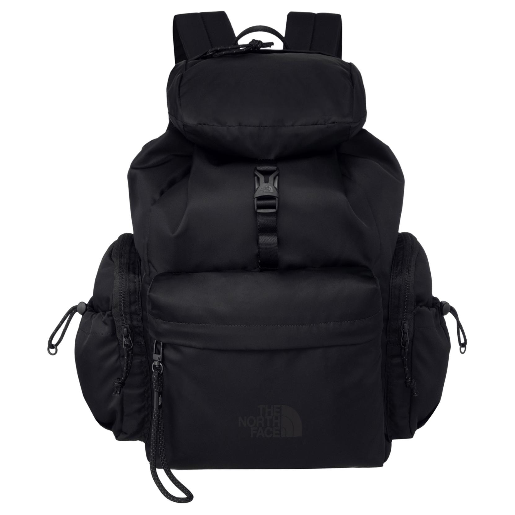 The North Face 15L Large Capacity Portable Logo Backpack Unisex Backpack Black NM2DR09J Black