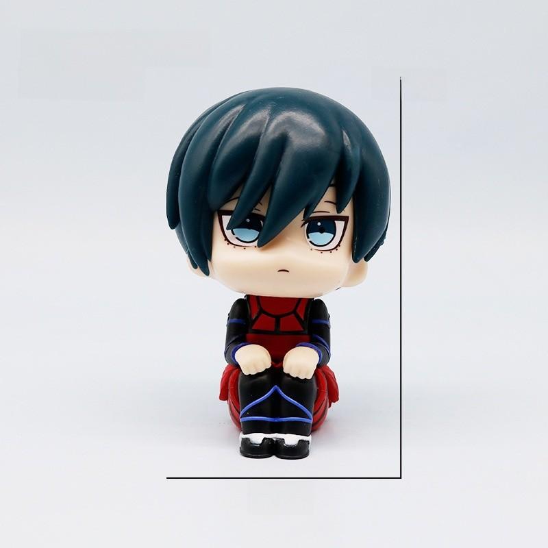 Nagi Lock Blue Seishiro Pvc Anime Figures Toys For Fans And Display Decorative