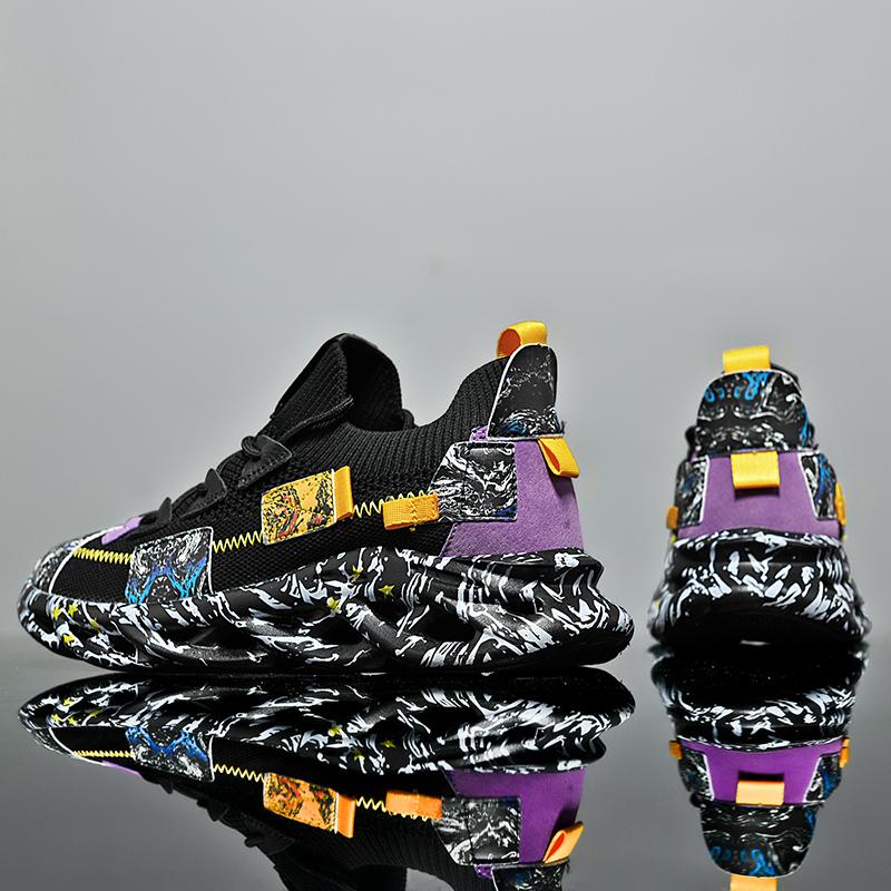 Scarpe da uomo Sneakers Uomo casual Scarpe da uomo tenis Scarpe di lusso Trainer Race Scarpe traspiranti mocassini moda Scarpe da corsa per uomo