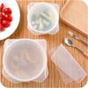 Kitchen Adaptable Silicone Lids Reusable Silicone Cover Bowl Food Wrap Seal Vacuum Lid Stretch Multifunctional Fresh Keeping
