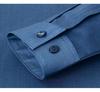 Men's Long-Sleeve Business Shirt: Solid Color, Mulberry Silk, Turn-Down Collar, 2025 Autumn Collection