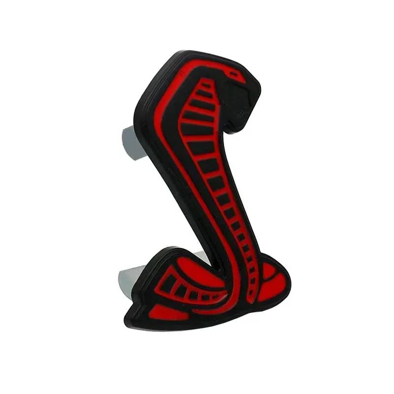 Metal Car Front Grille Emblem for Ford Shelby GT500 Mustang Fiesta Focus Mondeo Kuga Ranger Explorer Rear Trunk Badge Sticker