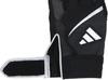 adidas Baseball Batting Size 23 Size LBG854 Gloves, Warm, Black/Silver (1913), L,