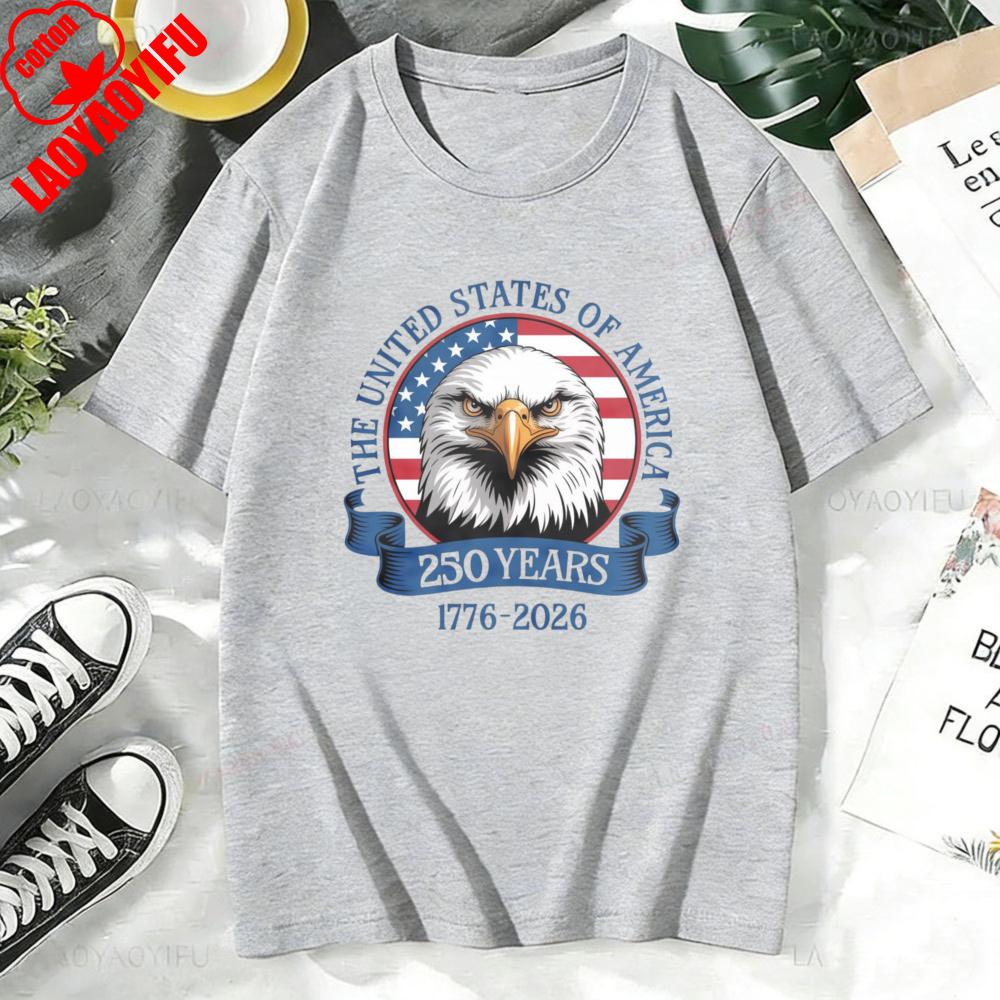 USA 250th Anniversary Shirt The United States of America 1776 2026 TShirt Creative Outdoors Women Tops Graphic T Shirts