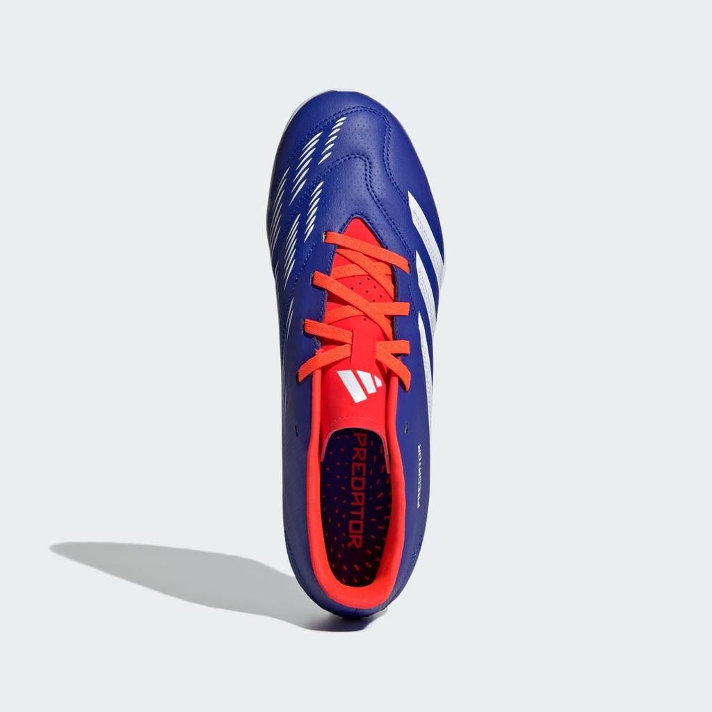 adidas Predator Club TF IF6399 Unisex Performance Sports Shoes Lucid Blue / Cloud White / Solar Red