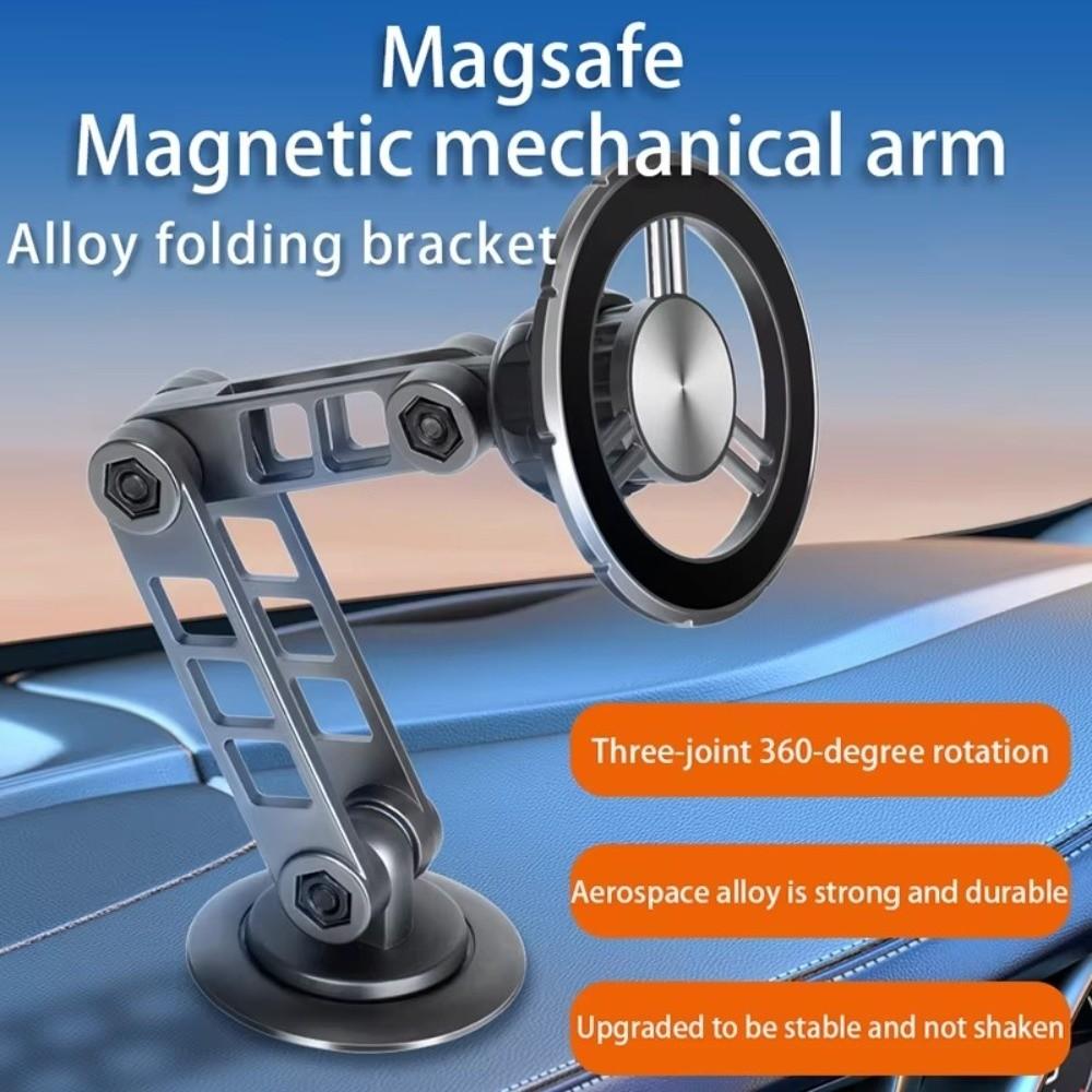 360° Rotation Car Cell Phone Holder Folding Smartphones Support Bracket Instrument Desk