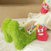 Cute Ugly Big Eye Funny Fleece Floor Socks Coral Velvet Thickened Warm Plush Socks Floor Sleeping Socks Coldproof Fluffy Socks