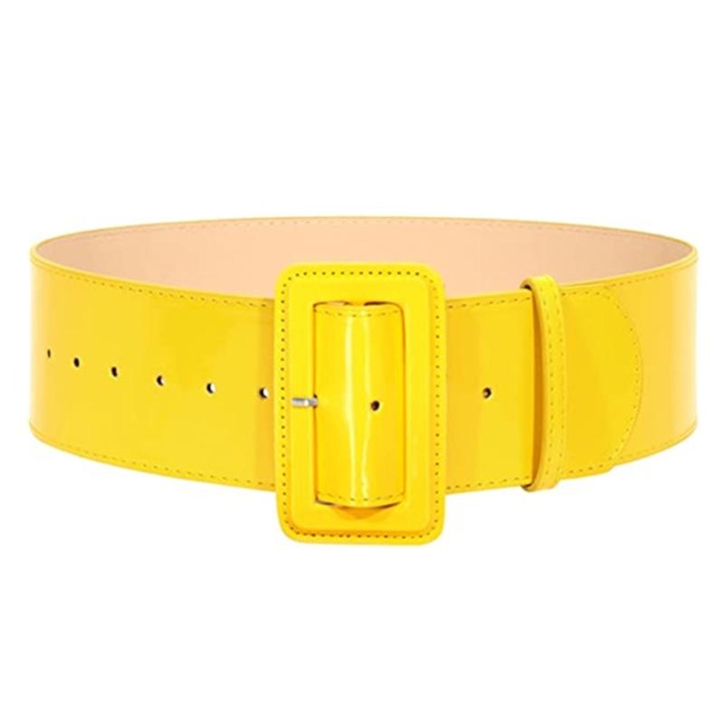 Large Ceinture Élastique Décorative Corset pour Femmes Ajustable Tissu Amincissant pour Tenue Pull Robe