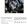 Oil Seal Washer Assortment Kit M6 To M26 Self Centered Metal Rubber Oil Drain Plug Gasket Bonded Seal Washer
