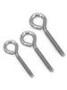 304 Stainless Steel Eyebolt with Ring Hook – Machine Thread Closed Eye Bolt (M4 M5 M6 M8)