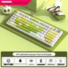 98-Tasten Kabellose Bluetooth Tri-Mode Mechanische Tastatur mit Blauen, Schwarzen, Braunen, Roten Schaltern - RGB für Gaming, Büro, Esports, Mädchen.