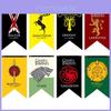 Game Of Thrones Flag Banner With Polyester Fabric For Themed Room Decor