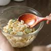 2Pcs Wooden Salad Spoons Acacia Salad Tongs Durable Wood Salad Mixing Dinner Fork And Spoon Long Handle Salad Server Spoons Set