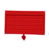 Car Garage Key Holder with Opening Door Decorative Wall Mounted Key Holder for Entryway Red