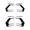 1 Pair Car Rear Splitter Canard Rear Tail Lamp Spoiler Brake Lamp Trim for VW Golf 7 7.5 MK7 MK7.5 GTI R GTD R400 2012-2020