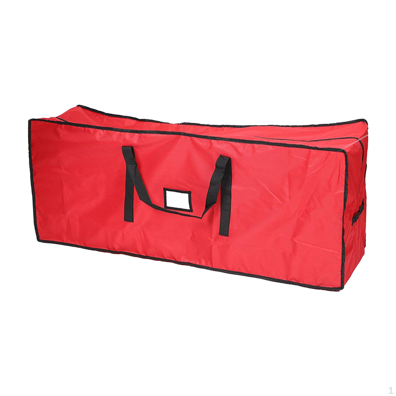 Большие контейнеры-сумки для хранения рождественской елки Практичные на молнии для праздника Red 122x38x50cm 2600₽