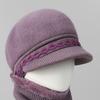 Mom Hat Female Winter Warm Old Man Granny Day Old Woman Knitted Wool Hat