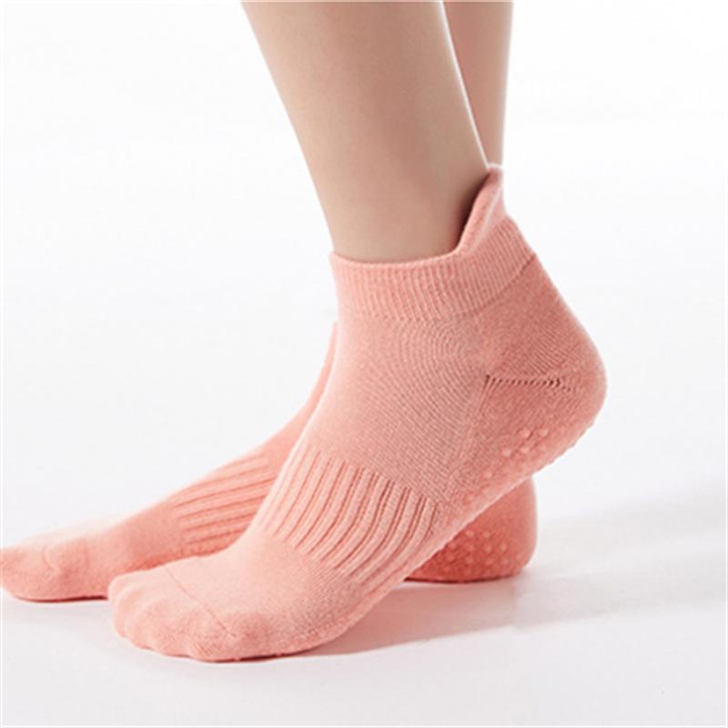 Unisex Shock-Absorbing Non-Slip Yoga Socks for Pilates & Barre Workouts
