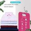 Household Shirt Foldines Folder Laundry Clothes Holderg Board Clothes Folder Closet  Adult Kids Quick Cloth