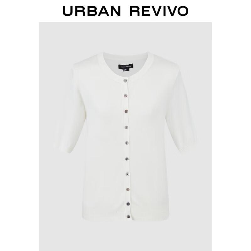 UR Women's Round Neck Short Sleeve Knit Top