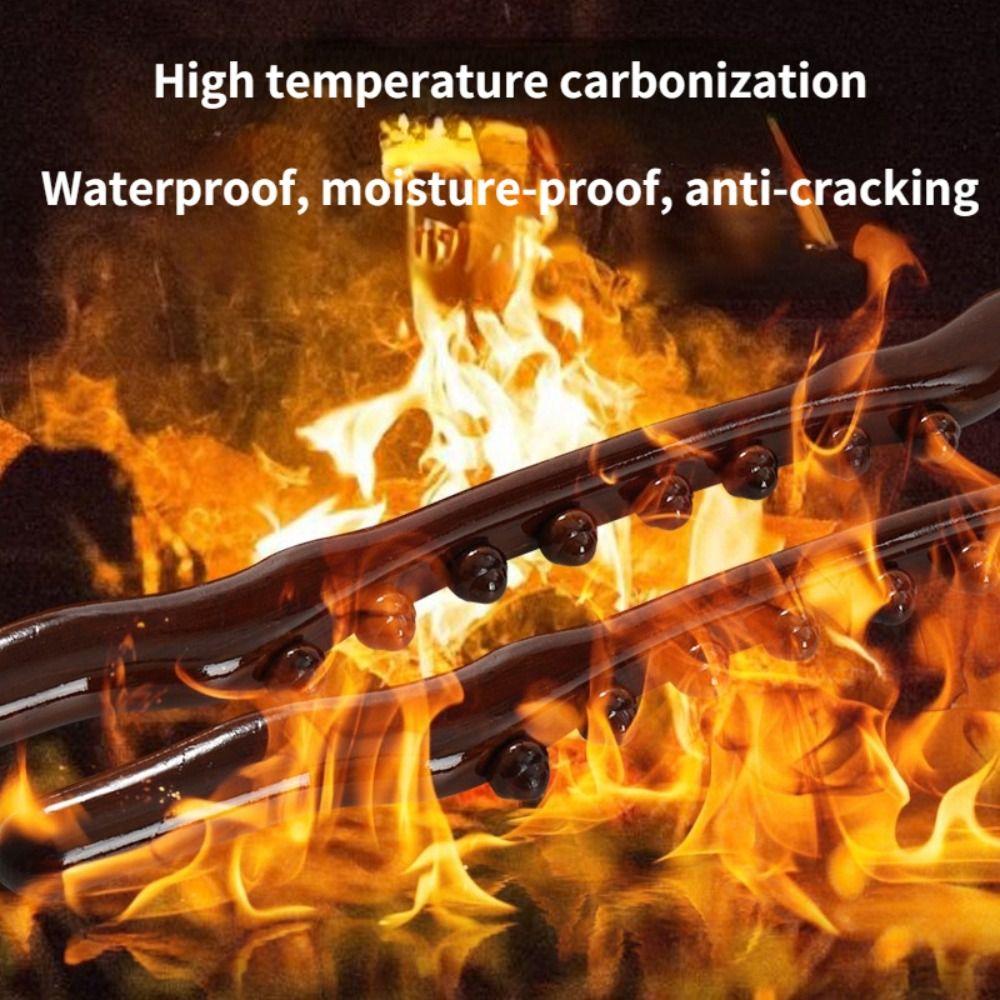 Body Shaping Gua Sha Massage Stick Handheld Wooden Body Massager Meridian Wand  Neck