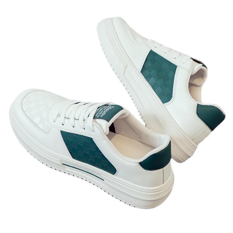 Spring Xiaobai Tide Shoes Dad Men'S Shoes Versatile Casual Sports Board Shoes Leather Shoes Internet Celebrities