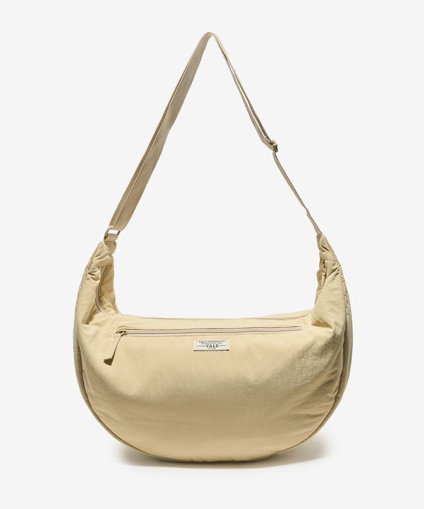 Yale Round Shoulder Large Bag_Beige