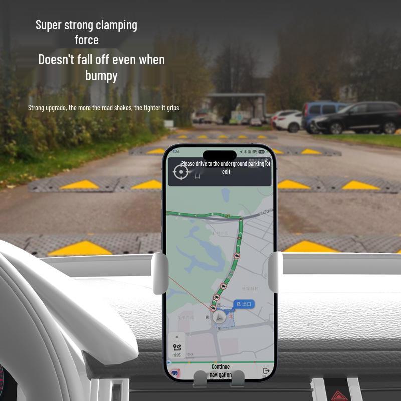 Car Dashboard Phone Holder with 360° Rotation