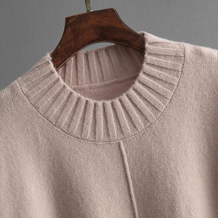 Knit Sweater Diamond Women Long Sleeve Casual O Neck Autumn Winter