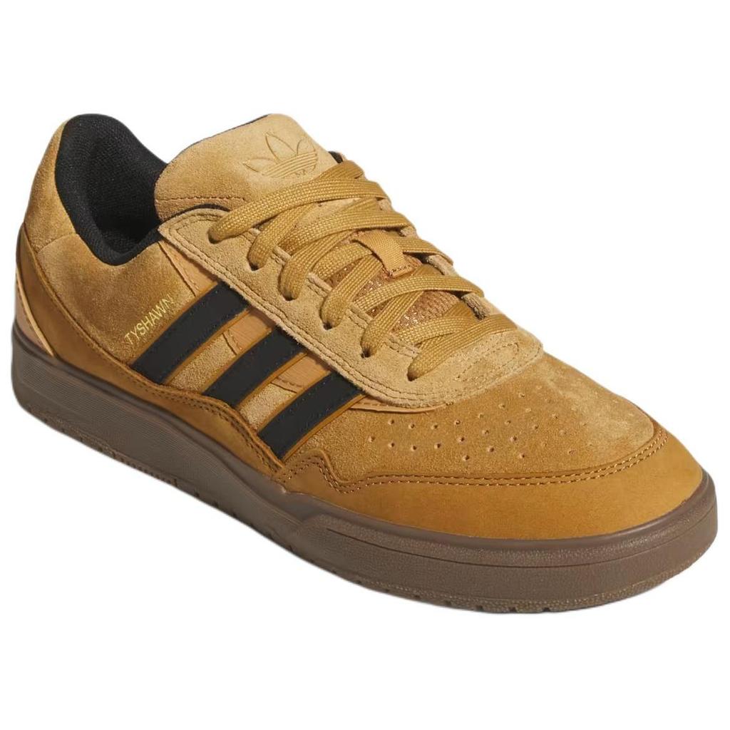 adidas Tyshawn 2 Mesa Black Gum Unisex Sneakers Tan Core-Black JI0851