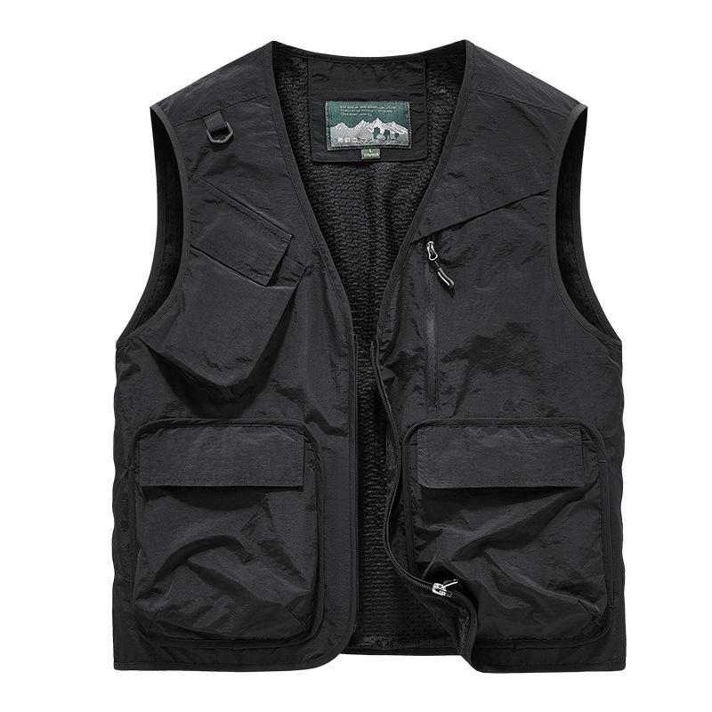 

Летнее пальто большого размера, мужское тонкое быстросохнущее пальто, мужское пальто для работы на открытом воздухе L