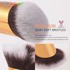 Docolor 2Pcs Makeup Brush Foundation Brush & Concealer Brush Synthetic Hair Liquid Foundation Cream Cosmetic Blending Brushes Face Contour Beauty Tool