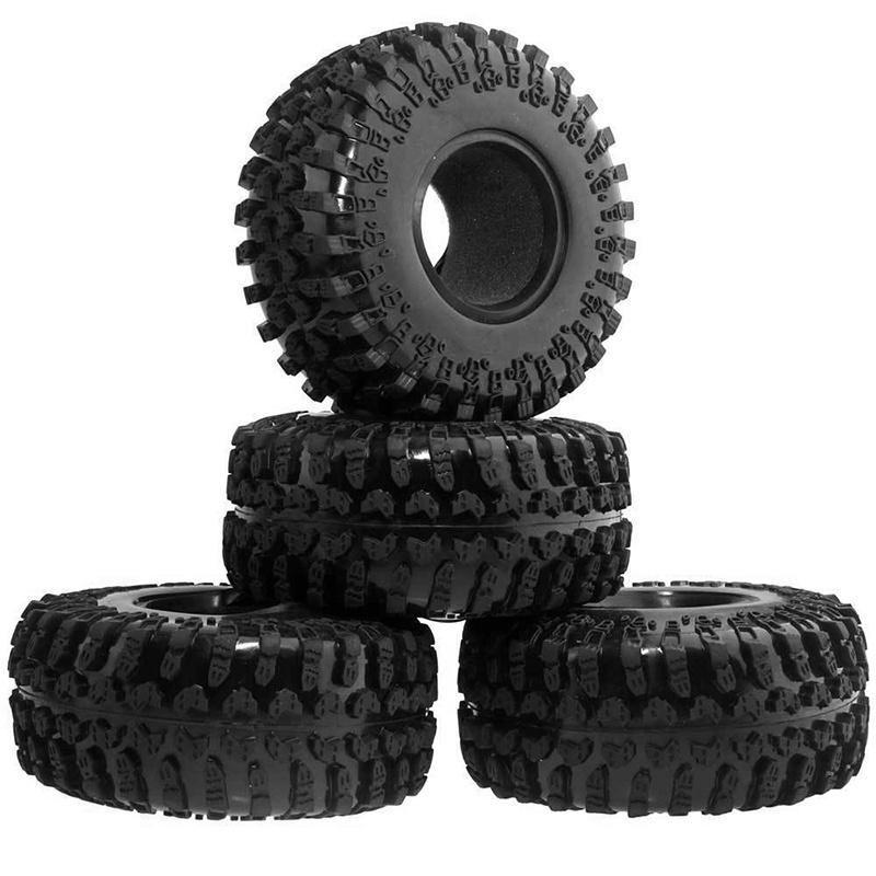 Robust 2.2' Climbing Pit Bull Tires Wheels T3021 4p For Rc 1/10 D90 Scx10 Rock Crawler