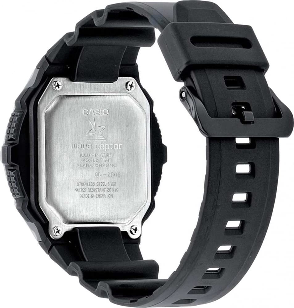 Casio Wave Ceptor Digital Watch Black WV-200R-1AEF Men's