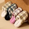 Winter Women Home Slippers Plush Warm Thick Bottom Slides Breathable Soft Non-slip Slippers Indoor Outdoor Men Casual Slippers