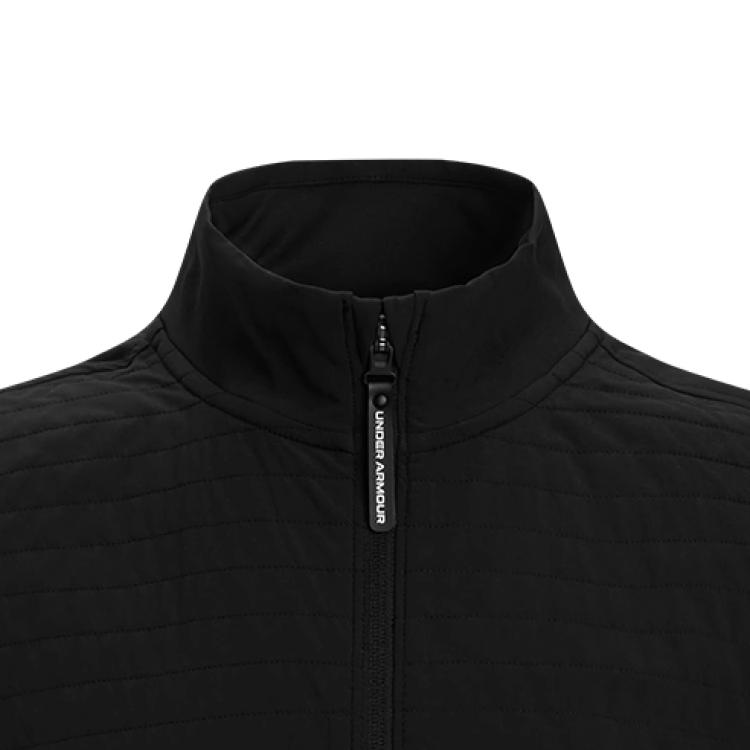 Under Armour Drive Pro Storm Lightweight Fleece Comfortable Sleeveless Vest Men Vest Black 1387120-001