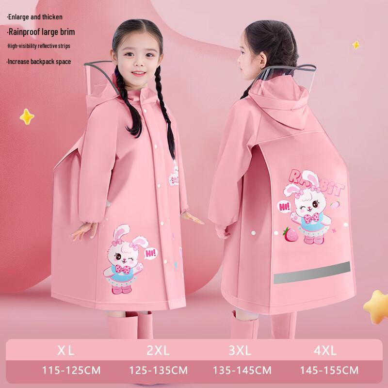 Cartoon Kids  Raincoat