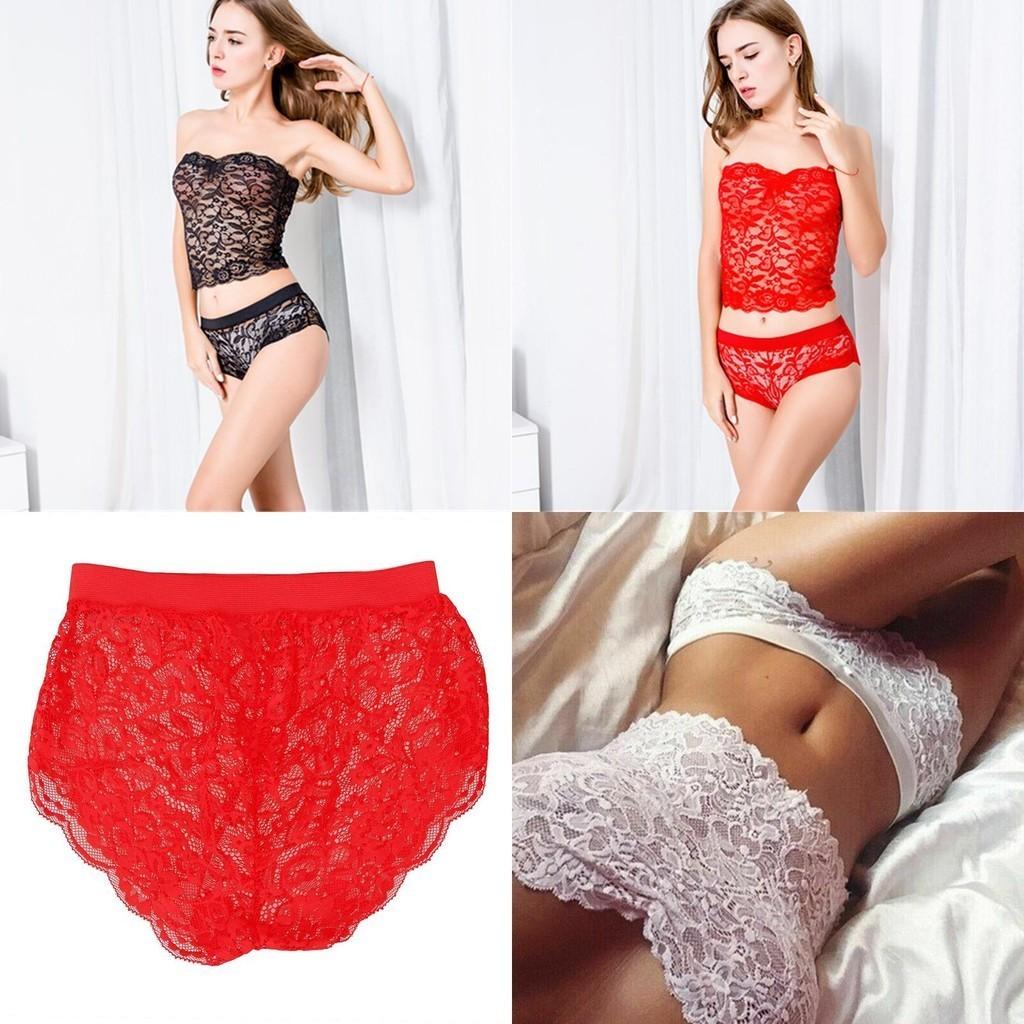 Sexy Womens Lingerie Lace Top Bra Ladies Thong Underwear Set Sleepwear Nightwear
