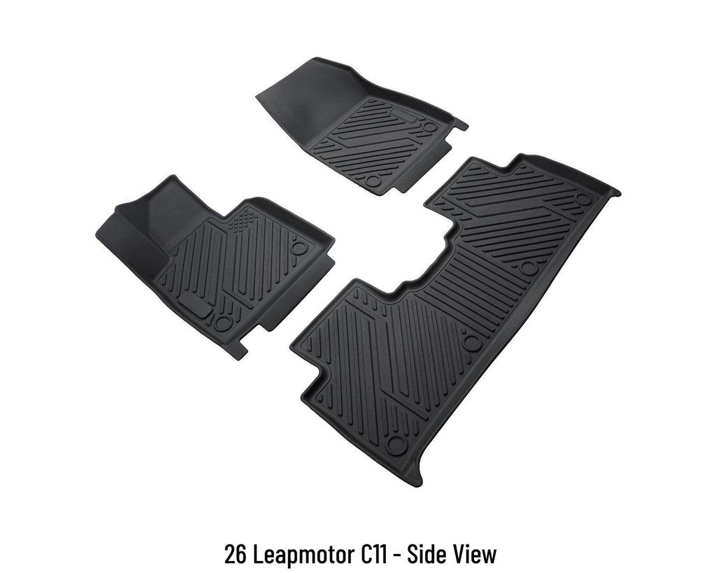 Eco-Friendly, Odorless, Wear-Resistant, Waterproof Leapmotor TPE Car Floor Mats