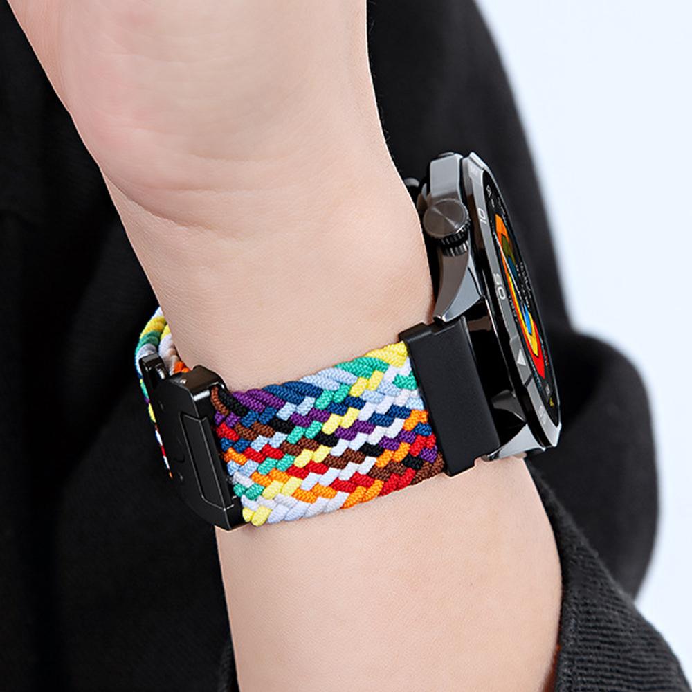 22mm 20mm Nylon Strap for Huawei Watch GT4/5 Pro 46mm Parachute Wristband for Samsung Galaxy Watch 4 5 6 7 44mm 40mm Accessories