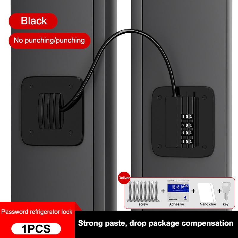 New Digital Password Limit Positioning Combination Lock Baby Safety Children Protection Sliding Closet Window Safety Fridge Lock