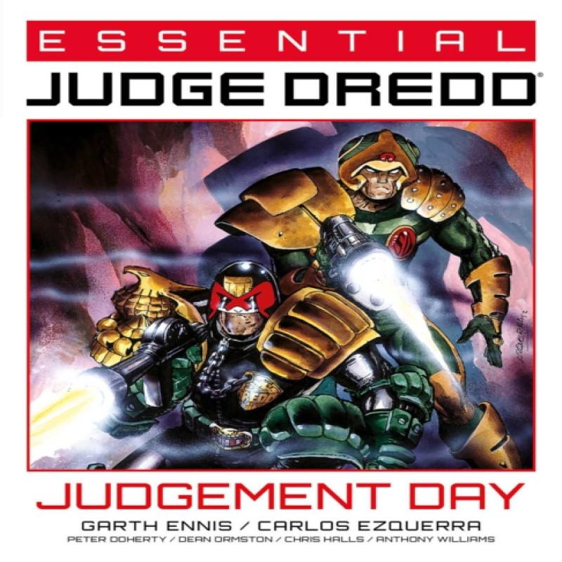 Essential Judge Dredd Judgement Day by Garth Ennis Paperback Book 9781786187789