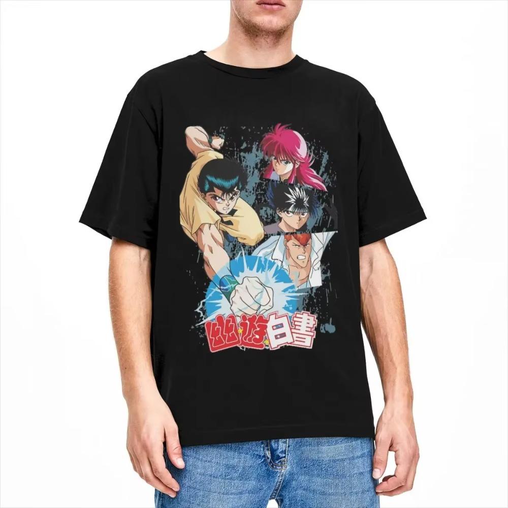 Yu Yu Urameshi Team YuYu Hakusho for Men Women T Shirts Apparel Crazy Tee Shirt T-Shirt  New Arrival Clothing