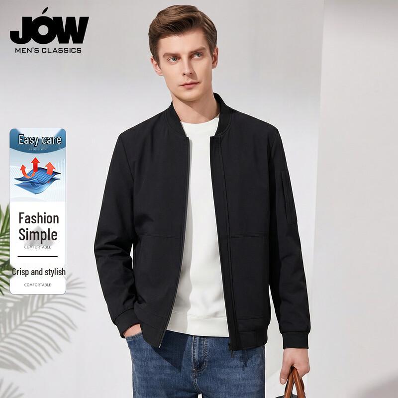JOW Men's Business Baseball Collar Jacket