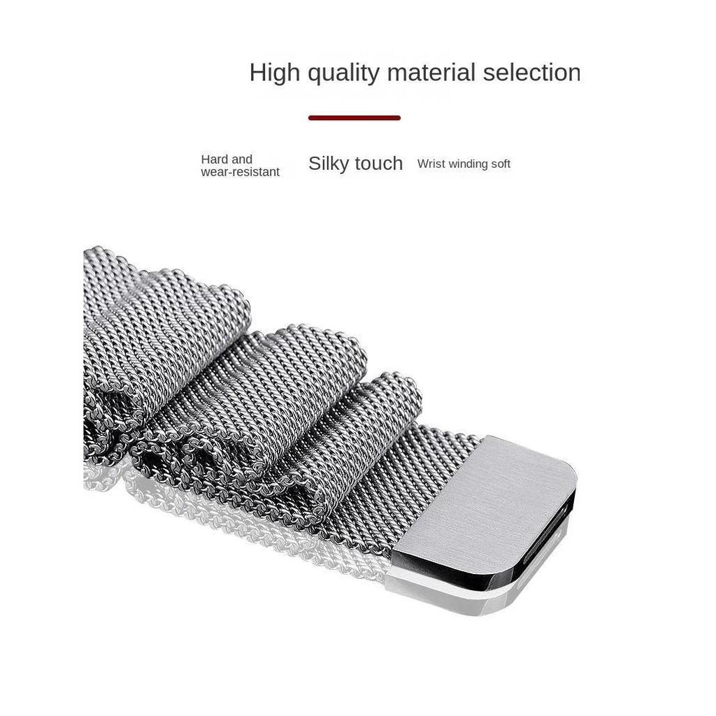 Stainless Steel Milanese Strap Return Magnetic Bracelet 18mm/20mm/22mm Replacement Strap Suitable for Smartwatches